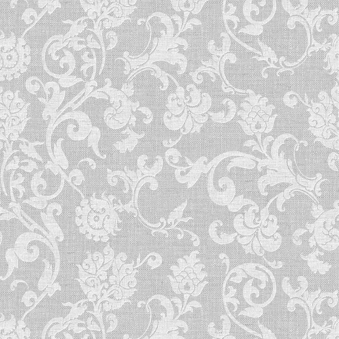LINEA DAMASCO Argento 40x40