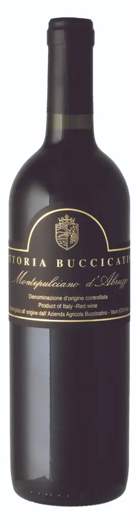 Montepulciano D'Abruzzo DOC 2022, Vin Rouge Biologique, 0,75L - Buccicatino