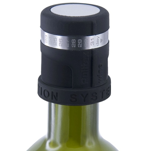 [109-507] STOPPERS ANTIOX WINE BLACK 
