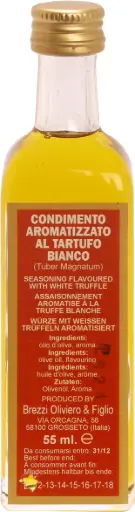 [611] Huile extra vierge d'olive aux truffes blanches 250ml -  Brezzi