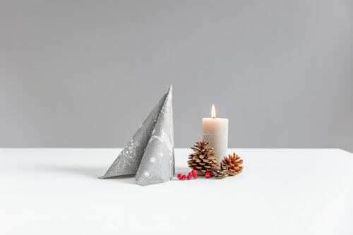 Serviettes  Décors 100%  coton biodégradable